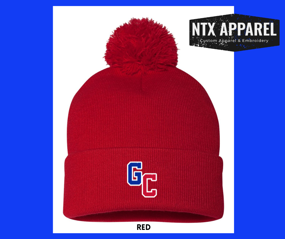 GC Logo Pom Beanie