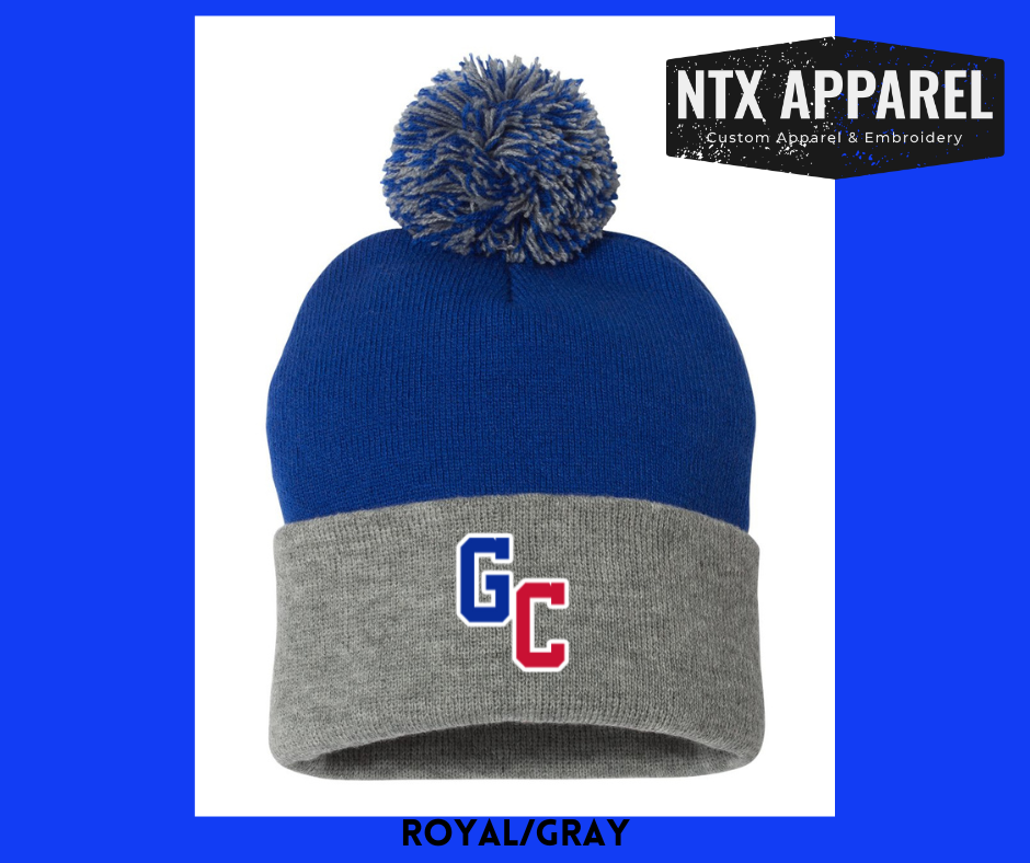 GC Logo Pom Beanie