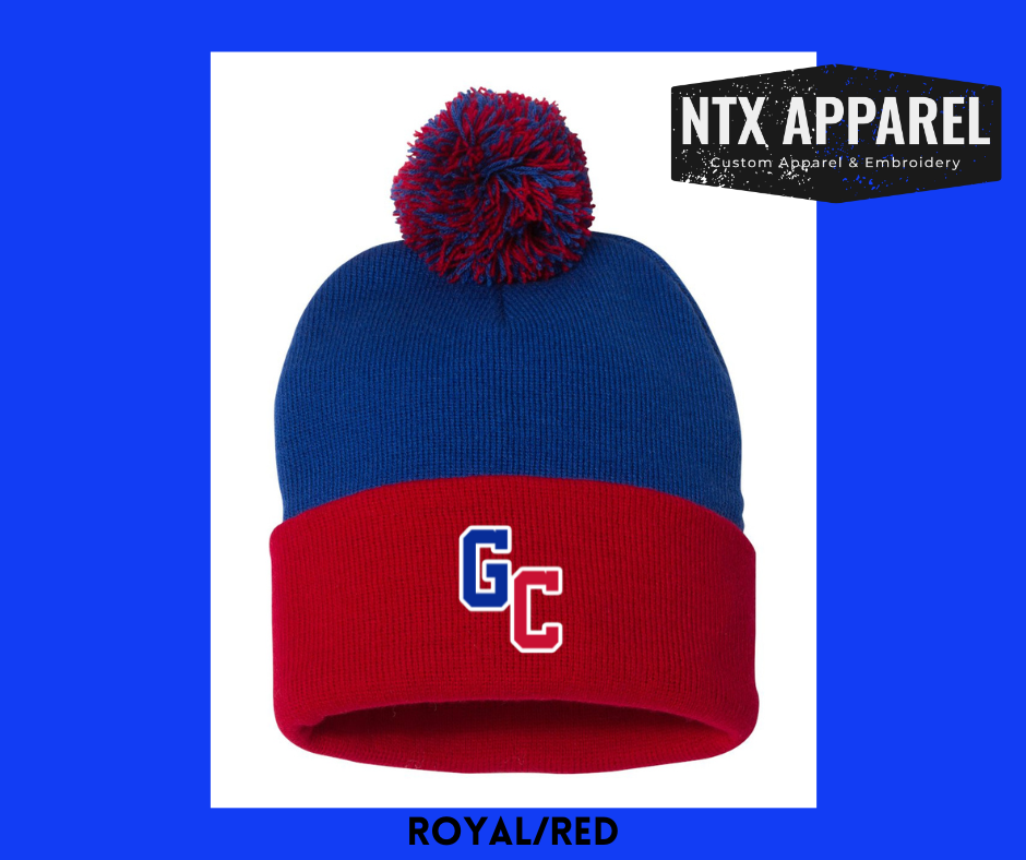 GC Logo Pom Beanie