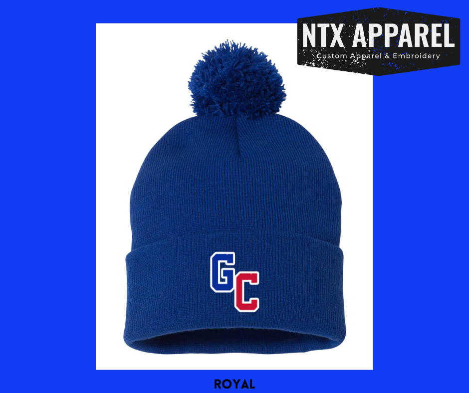 GC Logo Pom Beanie