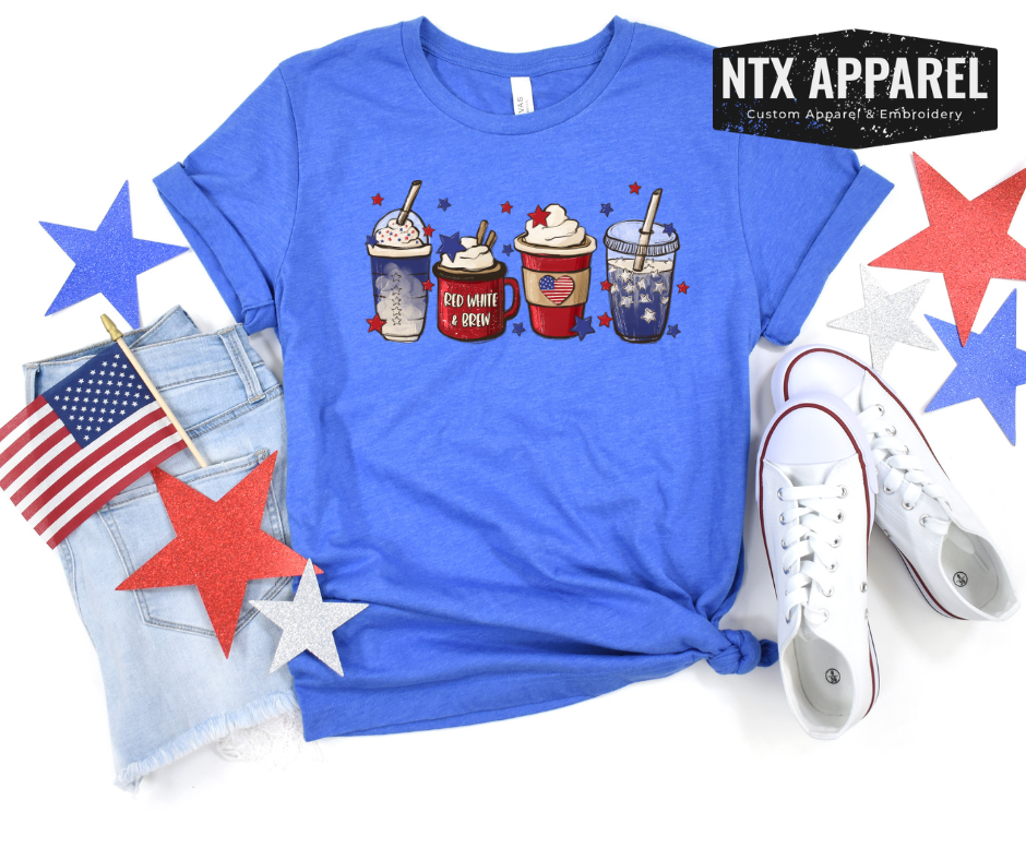 Red, White and Brew T-Shirt