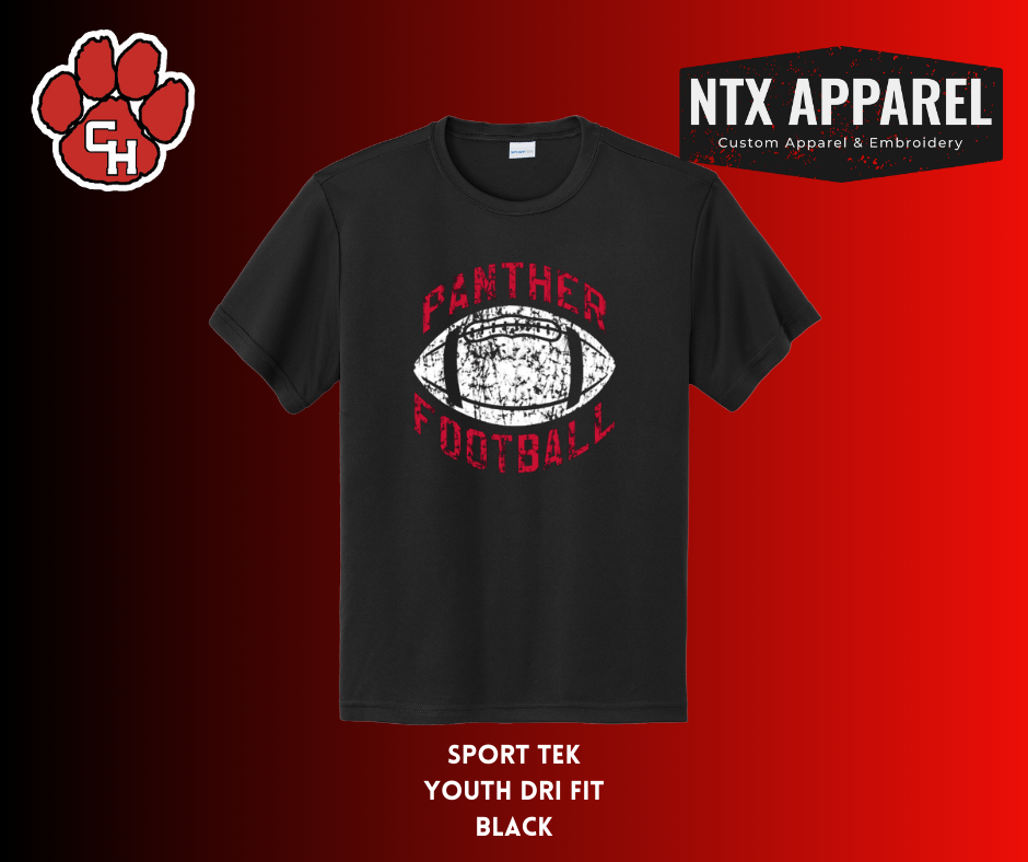 Panther Football-Youth Dri Fit T-shirt